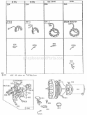 Alternator Chart Elect Starter Diagram and Parts List for  Briggs and Stratton Engine